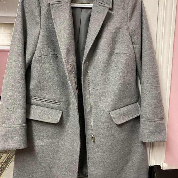 Topshop gray coat - Picture 3 of 3